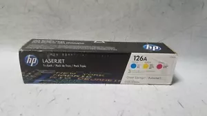 Genuine OEM HP CE312A Toner Cartridge - Picture 1 of 2