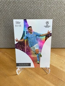 Julian Alvarez - Topps Simplicidad 23/24 - Portret różowy równoległy /25 - Zdjęcie 1 z 2