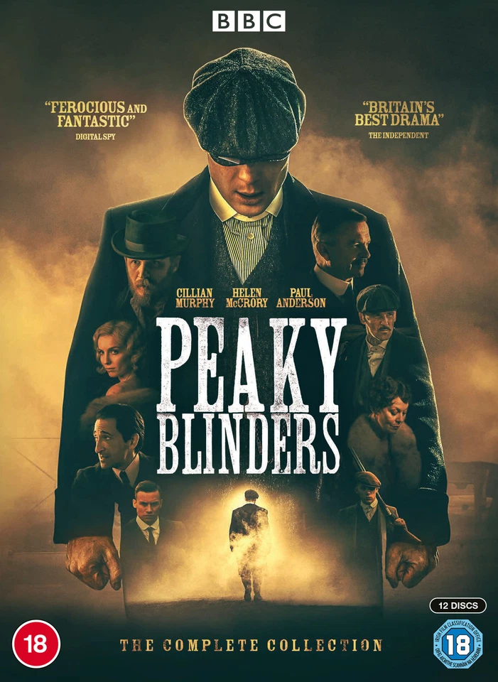Peaky Blinders (DVD, 2022, 1-Disc, Complete Collection)