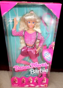 Dance Moves/Je Danse/Disco Barbie Doll Foreign Issue 13083 NRFB 1994 Mattel - Picture 1 of 18