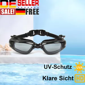 Erwachsene Schwimmbrille-UV-Schutz&Anti-Beschlag Taucherbrille für Herren Damen - Bild 1 von 11