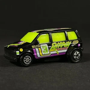1990 Road Champs WEST CALDWELL Dodge Caravan Rippin Racers Black NICE - Picture 1 of 8