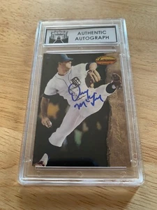 Denny McLain Tigers Signed 1994 Ted Williams Baseball Card Authentic Slabbed - Picture 1 of 3