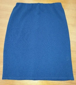Blue A-line mini skirt from Therapy. Size 10. - Picture 1 of 3