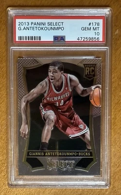 Яннис Антетокумпо 2013 выбрать RC #178 PSA 10 - Изображение 1 из 2