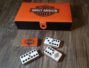 Harley Davidson Jumbo Size, dominoes, domino set, dominoes set, Harley Davidson - Picture 1 of 7