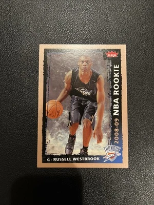 2008-09 Fleer - 2008-09 NBA 新秀 Russell Westbrook #204 (RC) — 第 1/2 张图片