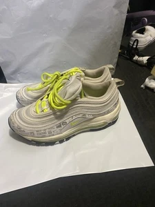 Nike Air Max 97 Jungen 6Y Jugend Kinder weiß gelb Volt reflektierend 921522-108 - Bild 1 von 10
