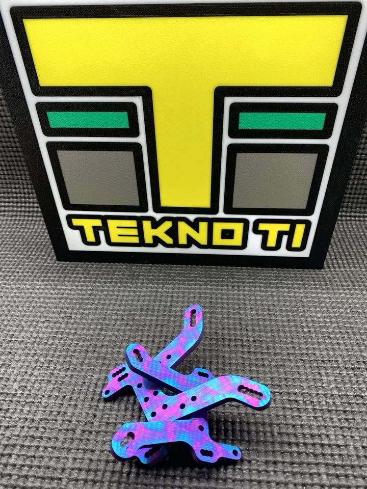 Titanium Split Style Shock Tower Set For Tekno EB48 NB48 2.2 2.1 2.0 Buggy - Image 1 of 1