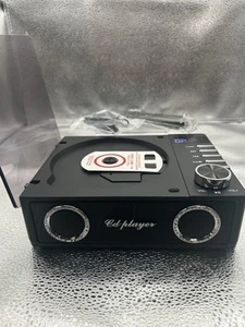 Reproductor de CD portátil Greadio con Bluetooth 5.3 con control remoto - Recargable y LED - Imagen 1 de 12