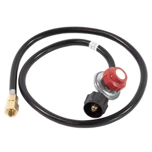 Propane High Pressure Adjustable Regulator for LP Fire Pit Burners - Picture 1 of 12