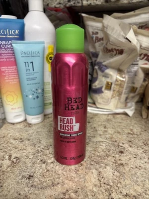 Bed Head Headrush Shine Hair Spray New 5.3oz SMALL BUSINESS 💅🏻🌸🌈👁️ - Image 1 of 2