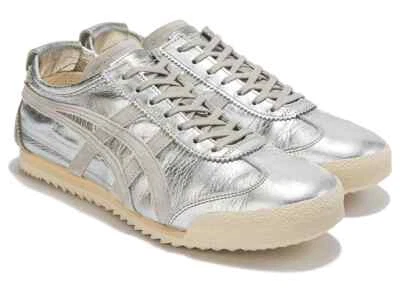 Onitsuka Tiger Womoen's MEXICO 66 DELUXE 1182A467 020 SILVER PIEDMONT GREY - Image 1 of 4