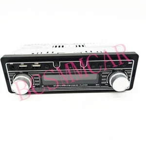 1 Din Car Radio MP3 Player USB Classic Bluetooth Stereo Audio FM AUX Receiver - Picture 1 of 18