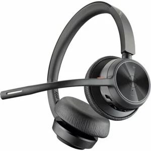 Poly 76U49AA Voyager 4320 Bluetooth Wireless USB-A Over Head Stereo Headset Blac - Picture 1 of 4