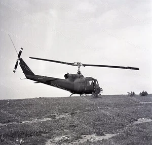 US Huey Helicopter 1960s Original 120mm Photo Negative - Picture 1 of 1