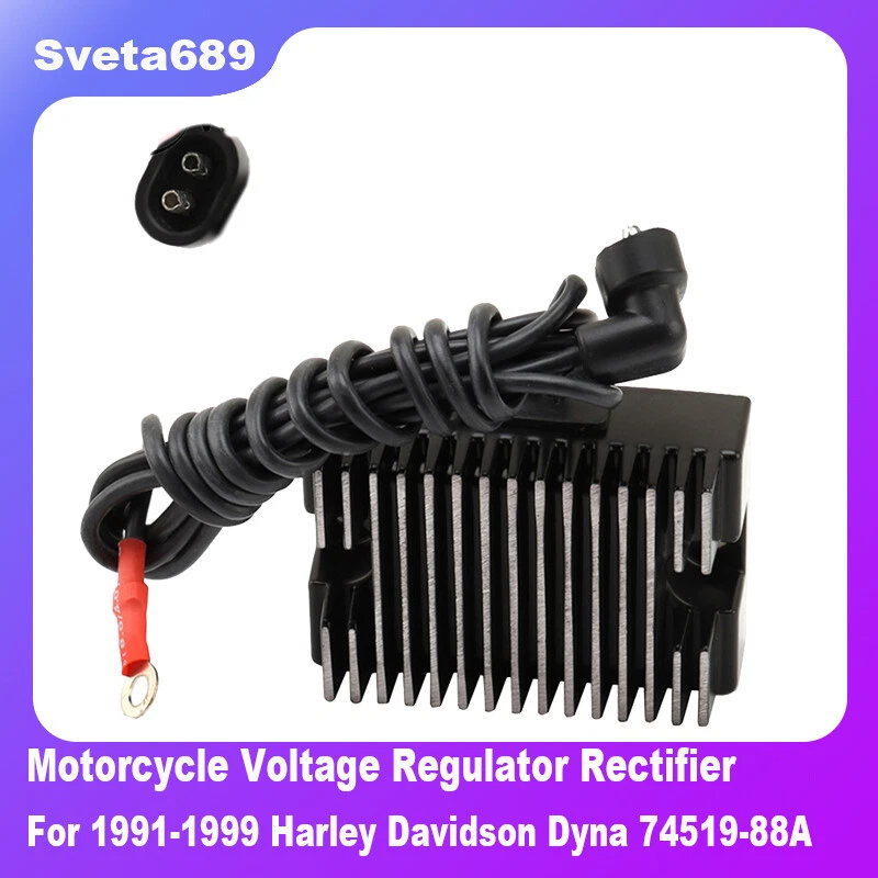 For 1991-1999 Harley Davidson Dyna 74519-88A Voltage Regulator Motorcycle - Image 1 of 4