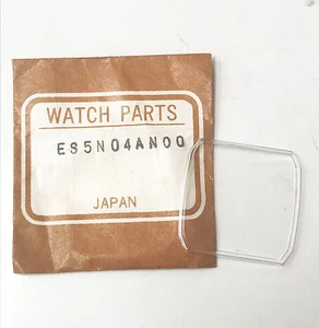 SEIKO ORIGINAL BRANDNEU ES5N04AN00 ACRYL KRISTALL ASYMMETRISCH VINTAGE SELTEN - Bild 1 von 4