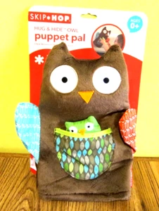 Skip Hop Hug & Hide Mom & Baby Owl Puppet Pal Baby Toy New Other - Picture 1 of 2
