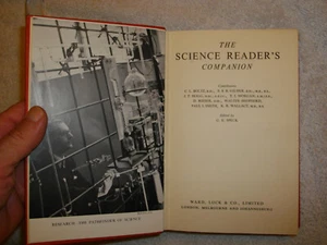 The Science Reader's Companion (1960) G.E. SPECK Ward, Lock & Co LTD 30 Platten - Bild 1 von 12