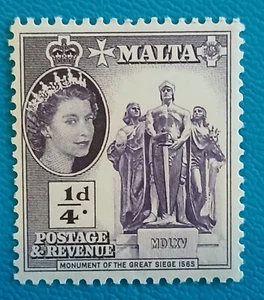 BRITISH COLONIES....Malta....1956....Monument of the Great Siege - Picture 1 of 1