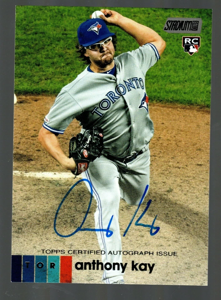 2020 Stadium Club Autographs #AAKA Anthony Kay  - Image 1 of 1