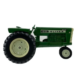 Vintage Oliver White 1855 Farm Tractor 1:16th Scale ERTL Farm Green Original - Picture 1 of 10
