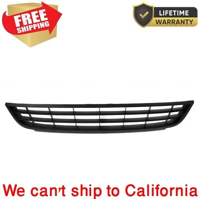 For 2011-2014 New Black Front Bumper Lower Grille Volkswagen Jetta VW1036121 Foto 1 de 4