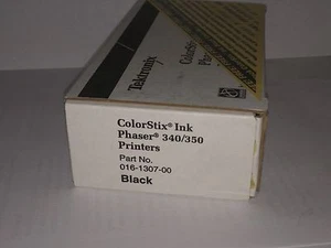 New Xerox Phaser 340/350 ColorStix Ink Black 3-pack 016130700 Tektronix Genuine - Picture 1 of 2