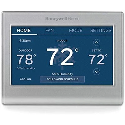 Honeywell Home RTH9585WF Wi-Fi Smart Color Thermostat, 7 Day Programmable, Touch - Image 1 of 4