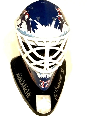 Colorado Avalanche Mini Goalie Mask Helmet McDonalds #33 Patrick Roy Cover