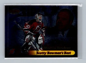 1998 Bowman's Best #SB2 Martin Brodeur Scotty - Picture 1 of 2