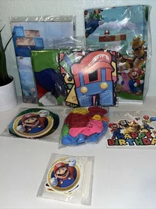 Super Mario Birthday Party Supplies Decorations Set. - Picture 1 of 5