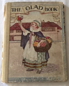Antique 1935 The Glad Book Natalie Joan & Githa Sowerby Childrens Classic - Picture 1 of 3