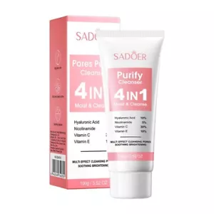 4 in 1 Facial Foam Cleanser For Healthy Skin Suitable For All Skin Types 100ml - Picture 1 of 13