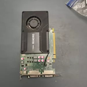 PNY NVIDIA QUADRO K2000D GRAPHICS CARD | VCQK2000D | 2GB GDDR5 - Picture 1 of 3
