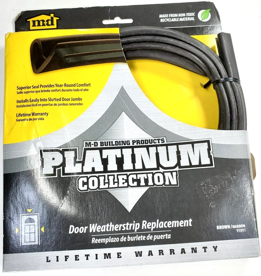 M-d Building Products 91891 Platinum Collection Replacement Door Weatherstrip