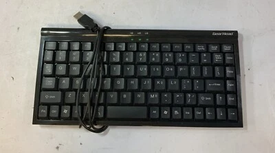 Gear Head KB1700U 89 Key Mini USB Wired Keyboard, Black"G5C" - Image 1 of 3