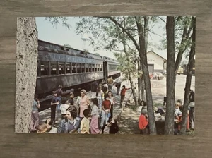 Essex CT-Connecticut, The Valley Railroad, Depot, Train Vintage Postcard - Picture 1 of 2