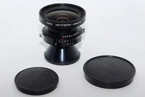 Schneider Super-Angulon 90mm f8 4x5 Weitwinkelobjektiv. Copal #0 Shutter. Caps. - Bild 1 von 19
