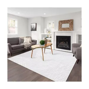 Large Area Rug 9x12 Rugs for Living Room Washable Rug Non Slip Modern Abstrac... - Picture 1 of 7