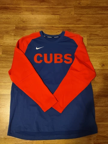 Chicago Cubs Long Sleeve Pre Game Jersey XL Cover
