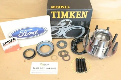 1999-2002 Ford F250 F350 Excursion Wheel Hub And Seal Kit Timken Spicer OEM - Image 1 of 4