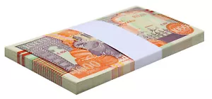 Somalia 1000 Shillings, 1990, P-R10E, UNC, Block Letter E X 100 PCS Bundle Pack - Picture 1 of 2
