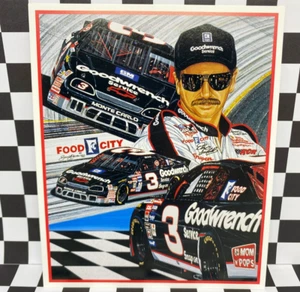 NASCAR Sam Bass Dale Earnhardt RCR Chevy ''¡Back to Black!'' Impresión 4,75x5,75 - Imagen 1 de 2