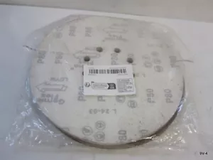 15 qty 40/60/80 Grit Sanding Discs 225mm 9" Hook & Loop 8 Hole Sandpaper Pads - Picture 1 of 4