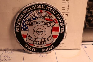 police patch PROFESSIONAL POLICE ASSOC STATE SHOOT SHEBOYGAN 2003 WISCONSIN - Bild 1 von 1