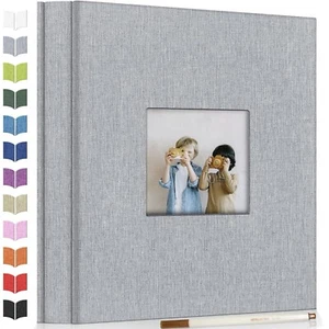 Photo Album Self Adhesive Scrapbook Album for 3x5 4x6 5x7 8x10 Pictures,40 Pa... - Picture 1 of 8