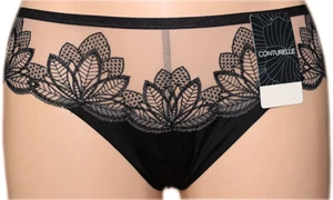 Felina Conturelle Luxury Desire 812854 Panty String EU 38 GB 10 Schwarz - Zdjęcie 1 z 2