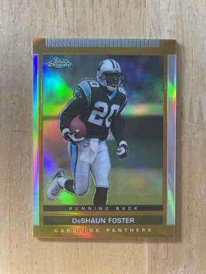 2003 Topps Draft Picks & Prospects Chrome Gold Refractor #65 DeSHAUN FOSTER #65 - Image 1 of 2